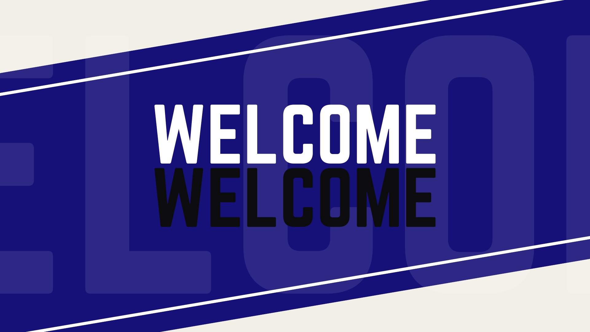 Welcome-Post